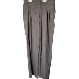 House of Harlow 1960 Brown Houndstooth Dress Pants, S
